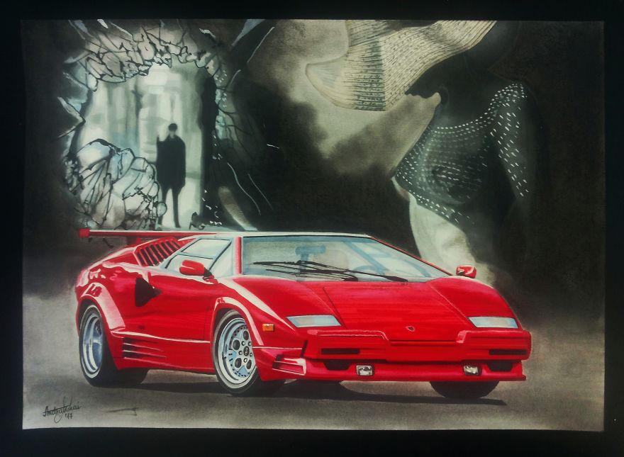 I Draw Cars And I Love It I Draw Cars And I Love It