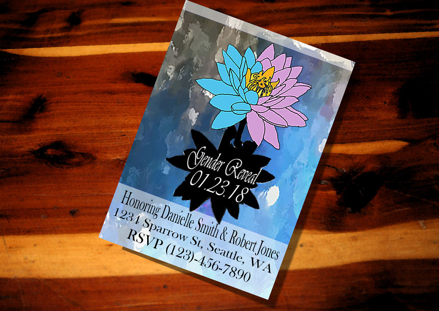 I Make Event Invitations Celebrating Nature