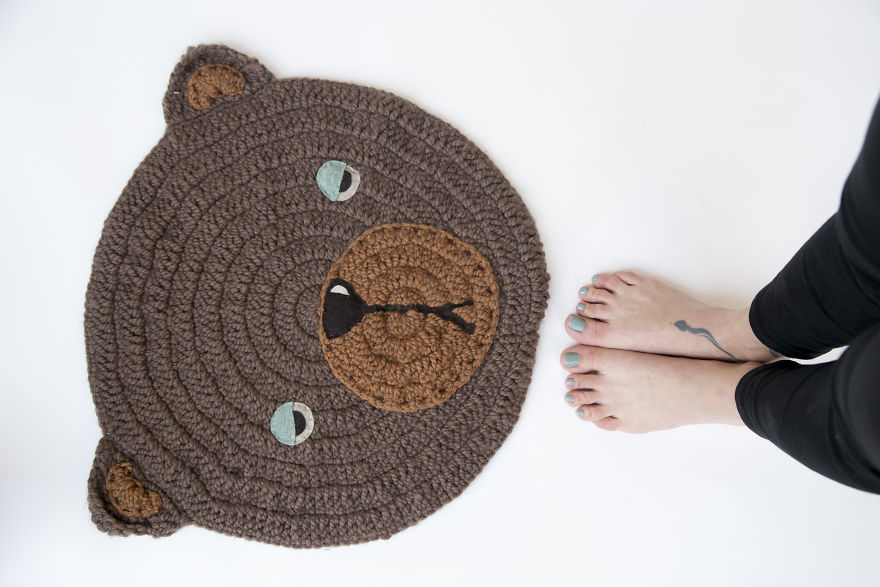 I've Created Those Crocheted Fashion Accessories Of Wild Animals To Increase Awareness To The Injustice Done To Animals In The Fur And Hunting Industry I've Created Those Crocheted Fashion Accessories Of Wild Animals To Increase Awareness To The Injustice Done To Animals In The Fur And Hunting Industry