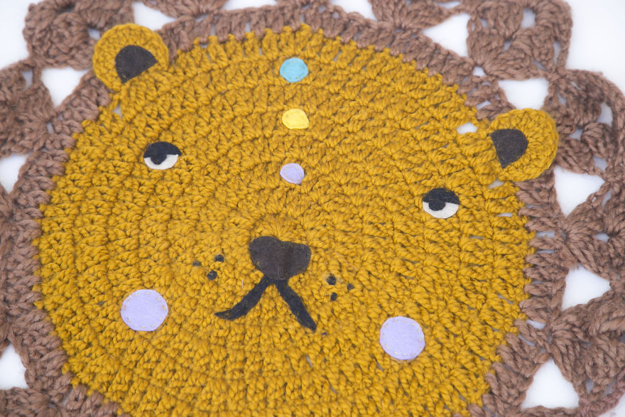 I've Created Those Crocheted Fashion Accessories Of Wild Animals To Increase Awareness To The Injustice Done To Animals In The Fur And Hunting Industry