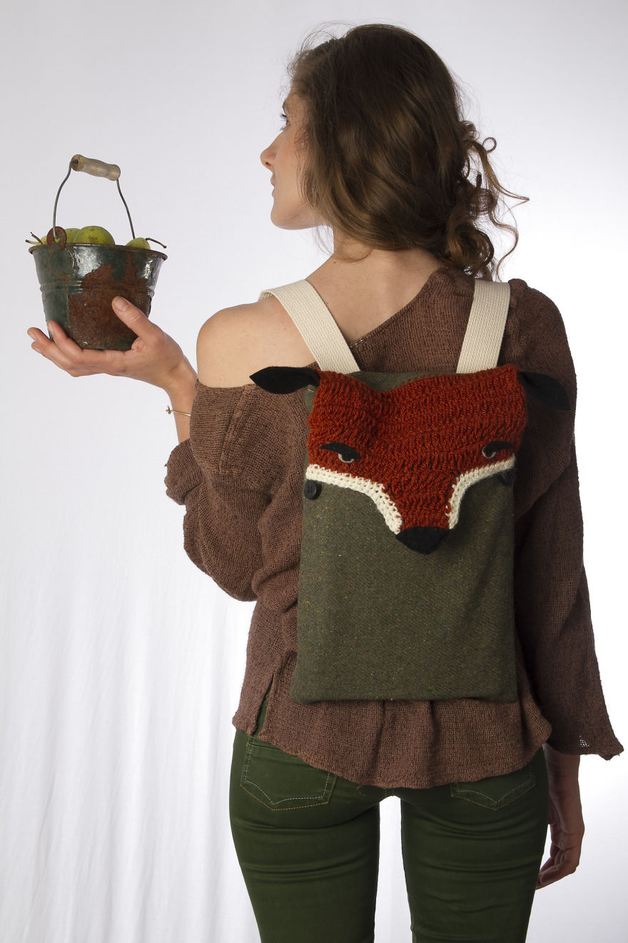 I've Created Those Crocheted Fashion Accessories Of Wild Animals To Increase Awareness To The Injustice Done To Animals In The Fur And Hunting Industry I've Created Those Crocheted Fashion Accessories Of Wild Animals To Increase Awareness To The Injustice Done To Animals In The Fur And Hunting Industry