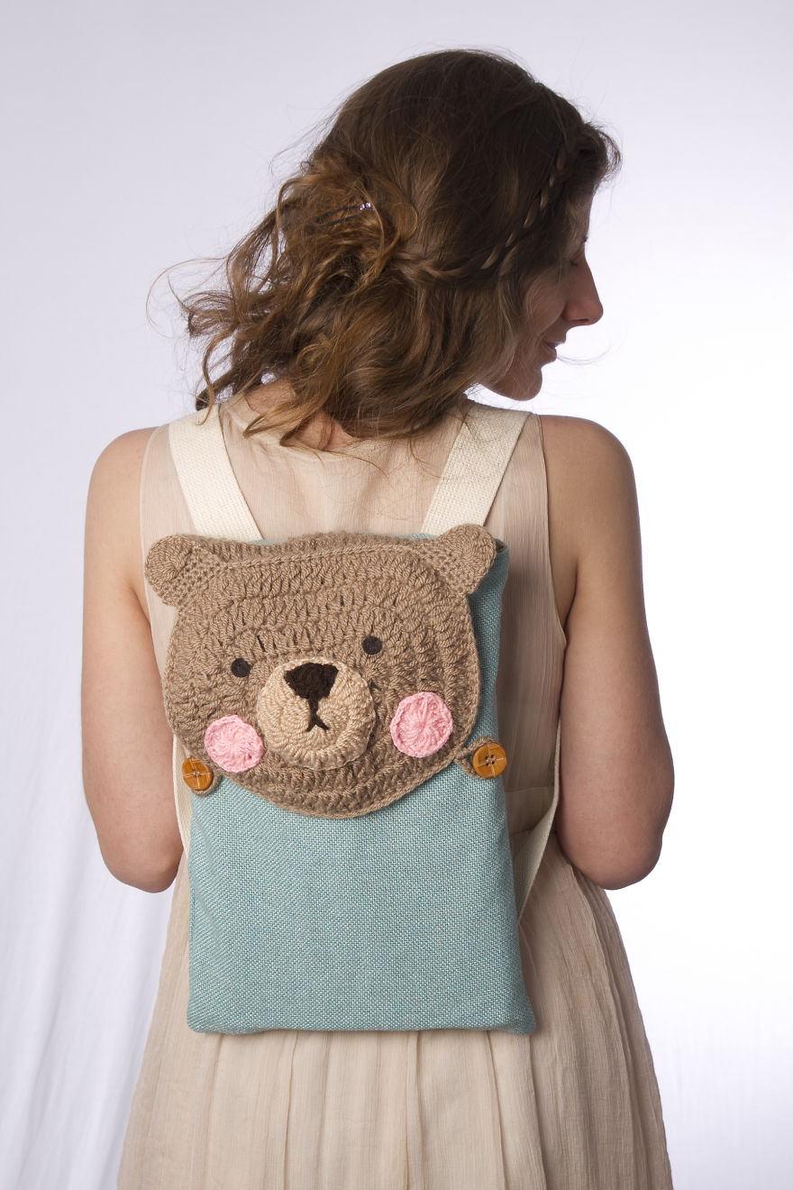 I've Created Those Crocheted Fashion Accessories Of Wild Animals To Increase Awareness To The Injustice Done To Animals In The Fur And Hunting Industry I've Created Those Crocheted Fashion Accessories Of Wild Animals To Increase Awareness To The Injustice Done To Animals In The Fur And Hunting Industry