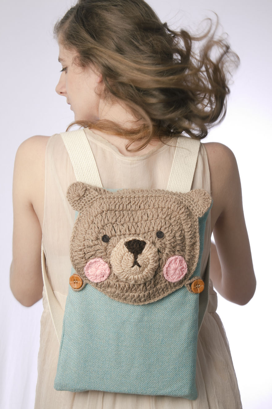 I've Created Those Crocheted Fashion Accessories Of Wild Animals To Increase Awareness To The Injustice Done To Animals In The Fur And Hunting Industry I've Created Those Crocheted Fashion Accessories Of Wild Animals To Increase Awareness To The Injustice Done To Animals In The Fur And Hunting Industry