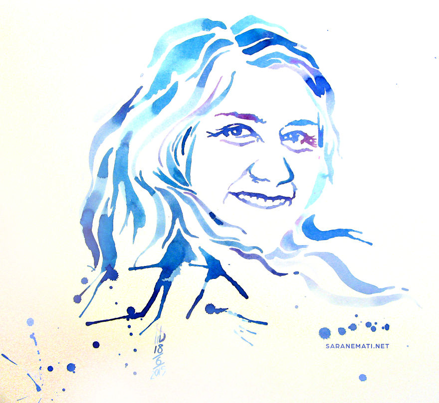 I Create Personalized Portraits With Persian Calligraphy Based On Their Hobbies And Favorite Things I Create Personalized Portraits With Persian Calligraphy Based On Their Hobbies And Favorite Things