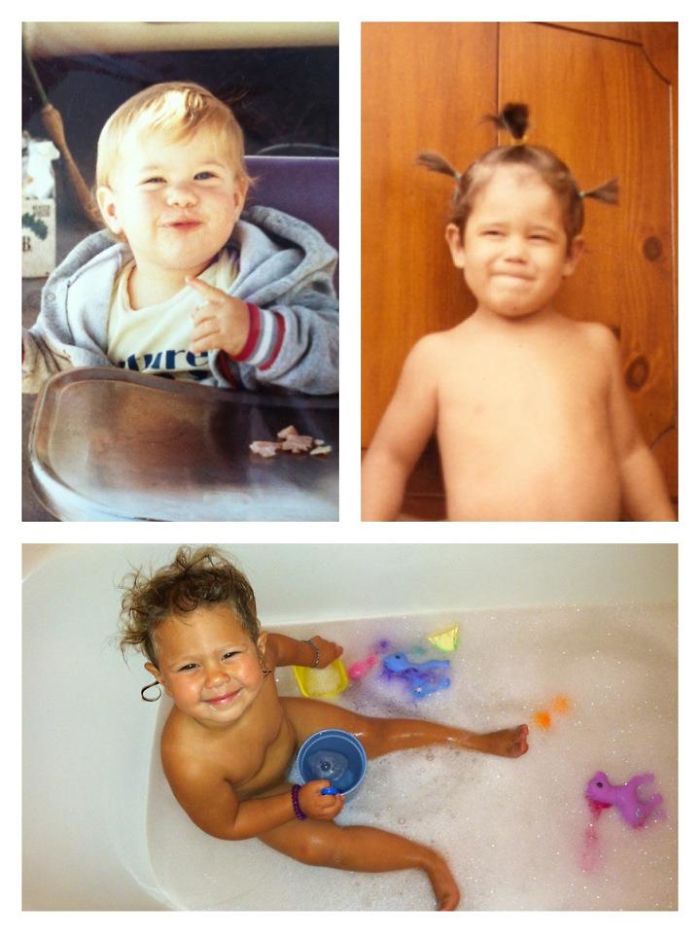 Mommy + Daddy = Daughter