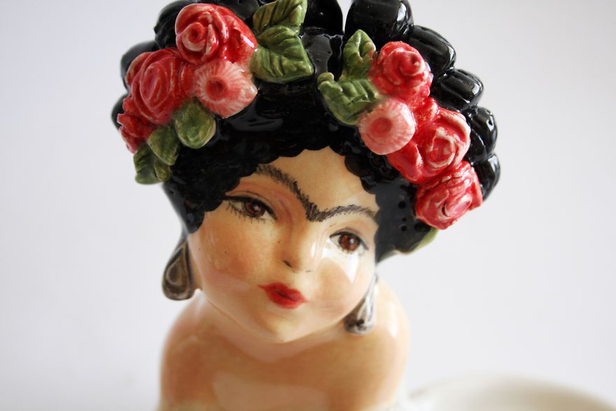 I Create Ceramic Dolls Inspired By Vintage Figurines