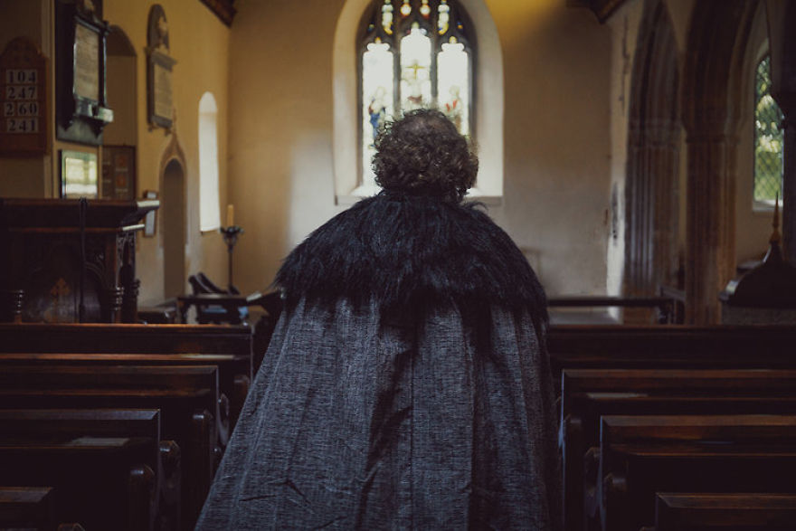 My Dad's Way Of Dealing With His Midlife Crisis: A Game Of Thrones Inspired Photoshoot