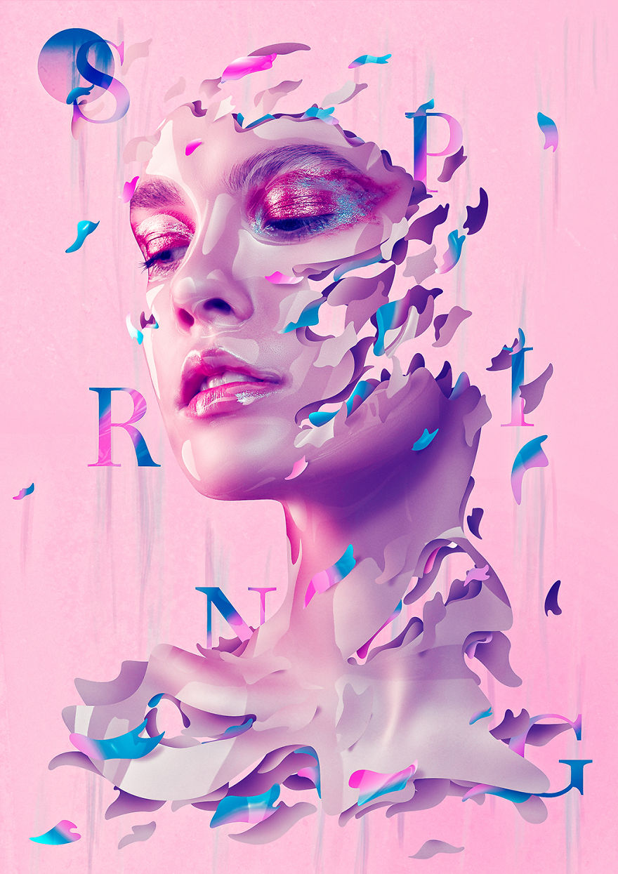 I Create Digital Porcelain Dolls