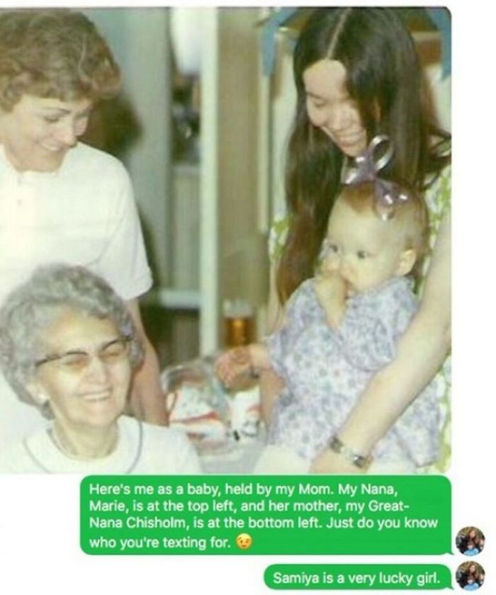 Nana Accidentally Texts Wrong Person Happy Birthday, Then Has Sweetest Response When She Realizes Mistake.