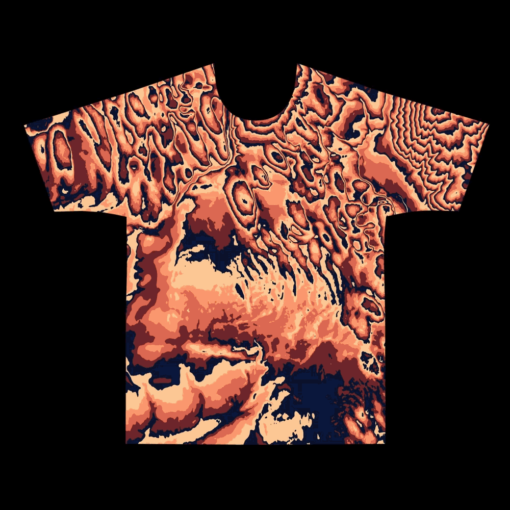 Yoga Pants And T-Shirts That Combine Topographic Maps And Bold Colors To Create New Psychedelic Patterns Yoga Pants And T-Shirts That Combine Topographic Maps And Bold Colors To Create New Psychedelic Patterns