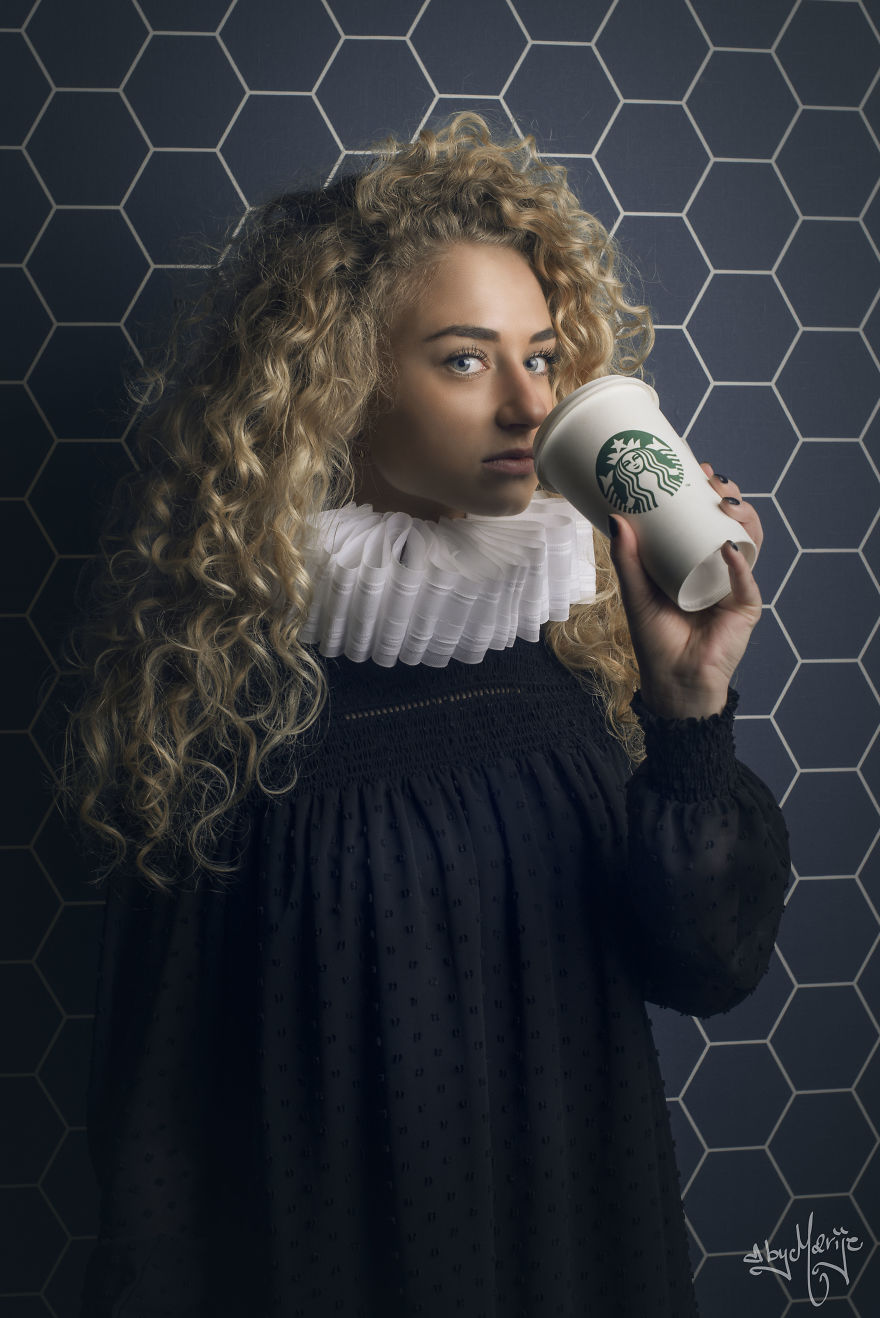 Old Style, New Vibe: I Created Old Fashioned Photos And Added Modern Elements