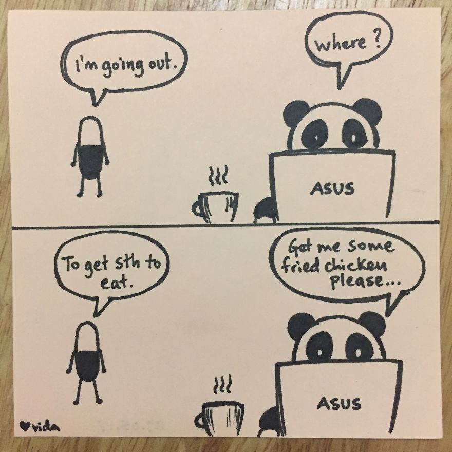 Panda And The Tablet