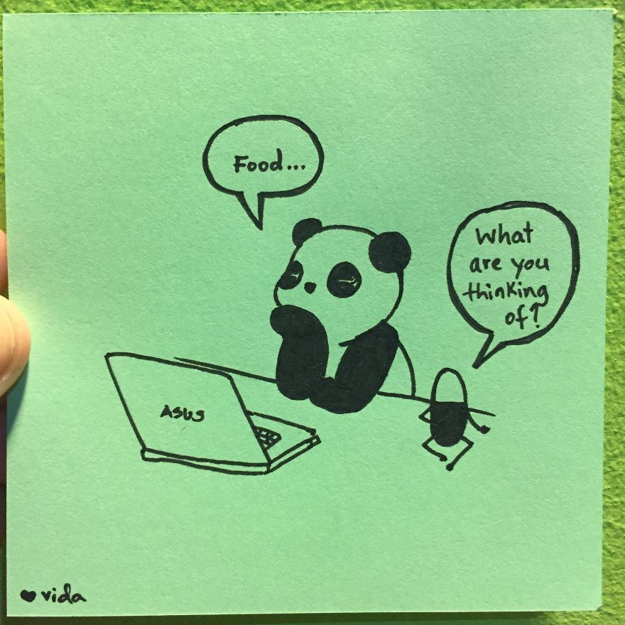 Panda And The Tablet