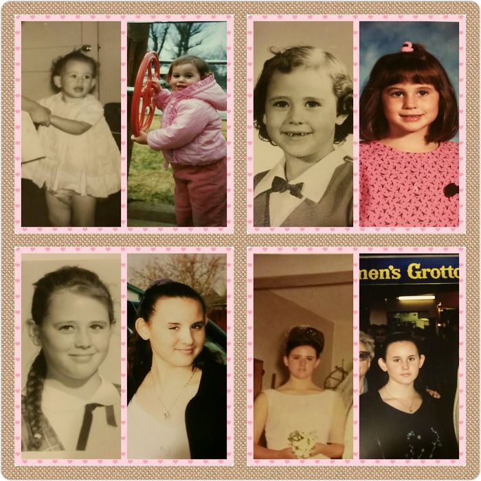 My Mom And I At Various Ages