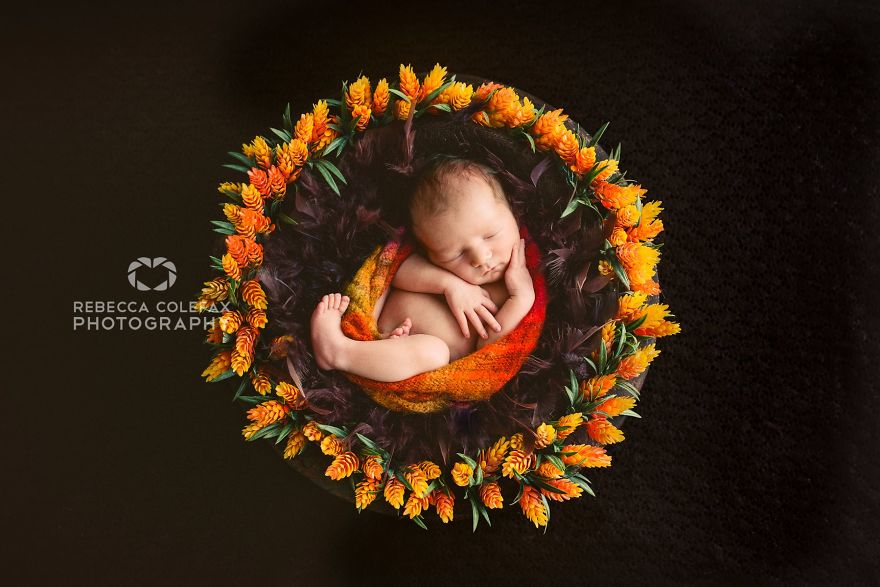 Photographer Takes Pictures Of Babies As Never Seen Before