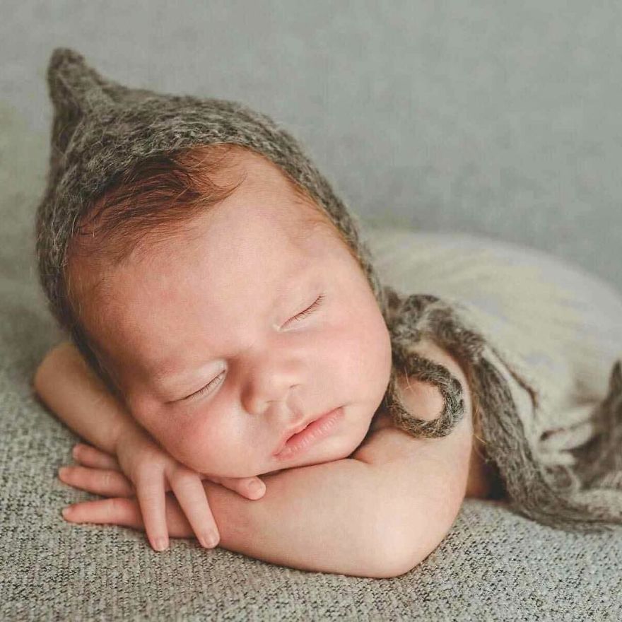 Photographer Takes Pictures Of Babies As Never Seen Before