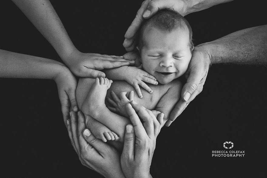 Photographer Takes Pictures Of Babies As Never Seen Before