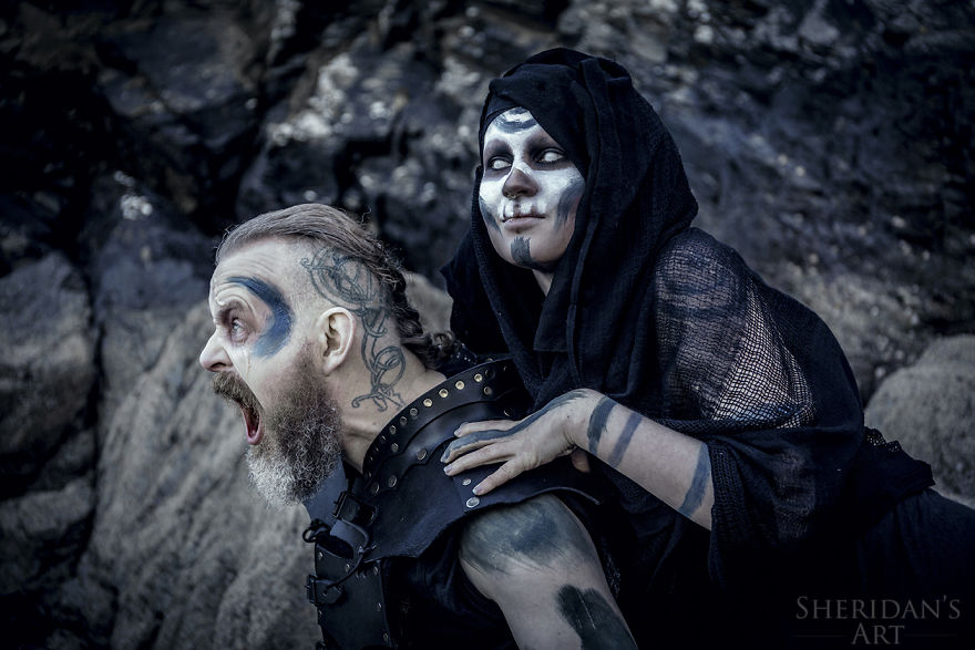 My Dad's Way Of Dealing With His Midlife Crisis: A Game Of Thrones Inspired Photoshoot