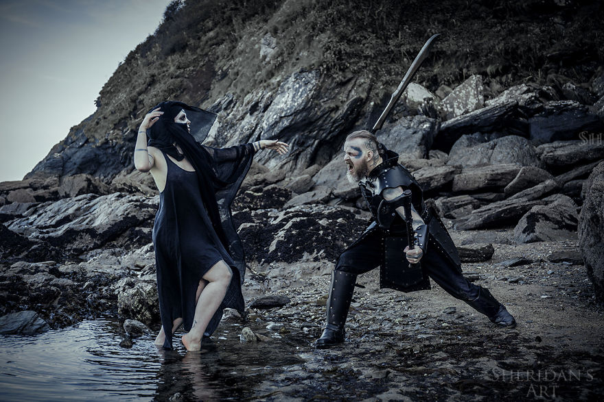 My Dad's Way Of Dealing With His Midlife Crisis: A Game Of Thrones Inspired Photoshoot