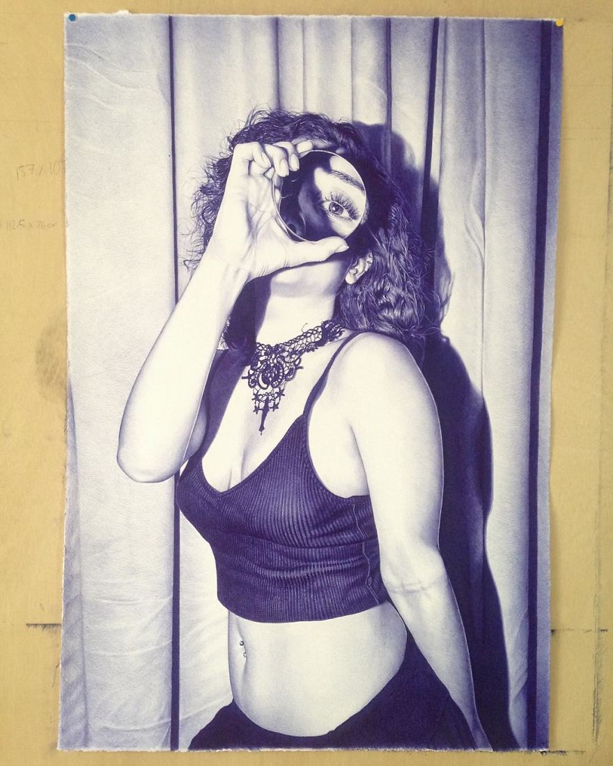 Realistic Drawings With A Ballpoint Pen
