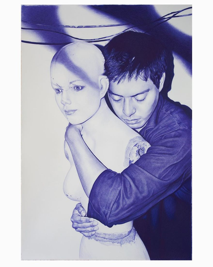 Realistic Drawings With A Ballpoint Pen