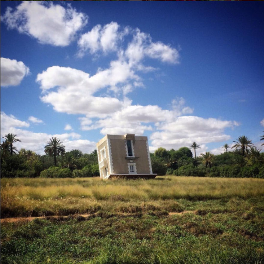 Giant Animals Inside A Villa, Upside Down House In A Yard And A House That Makes You Feel Like A 4 Year Old, In Marrakech.