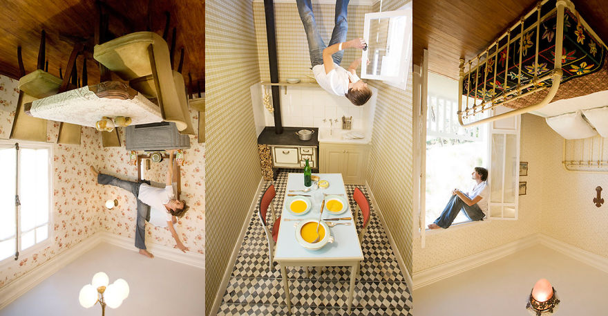 Giant Animals Inside A Villa, Upside Down House In A Yard And A House That Makes You Feel Like A 4 Year Old, In Marrakech.