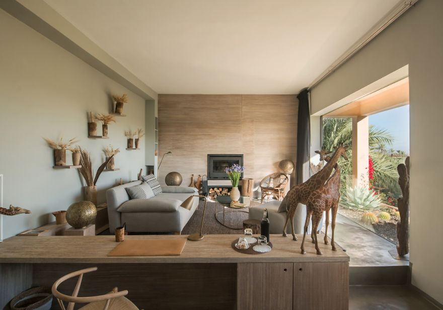 Giant Animals Inside A Villa, Upside Down House In A Yard And A House That Makes You Feel Like A 4 Year Old, In Marrakech.