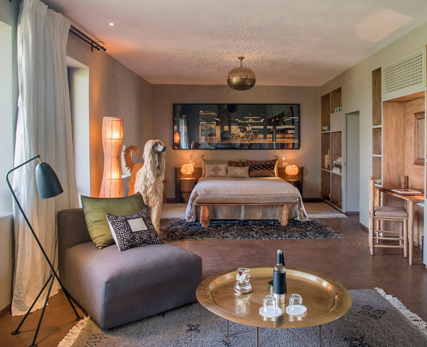 Giant Animals Inside A Villa, Upside Down House In A Yard And A House That Makes You Feel Like A 4 Year Old, In Marrakech.