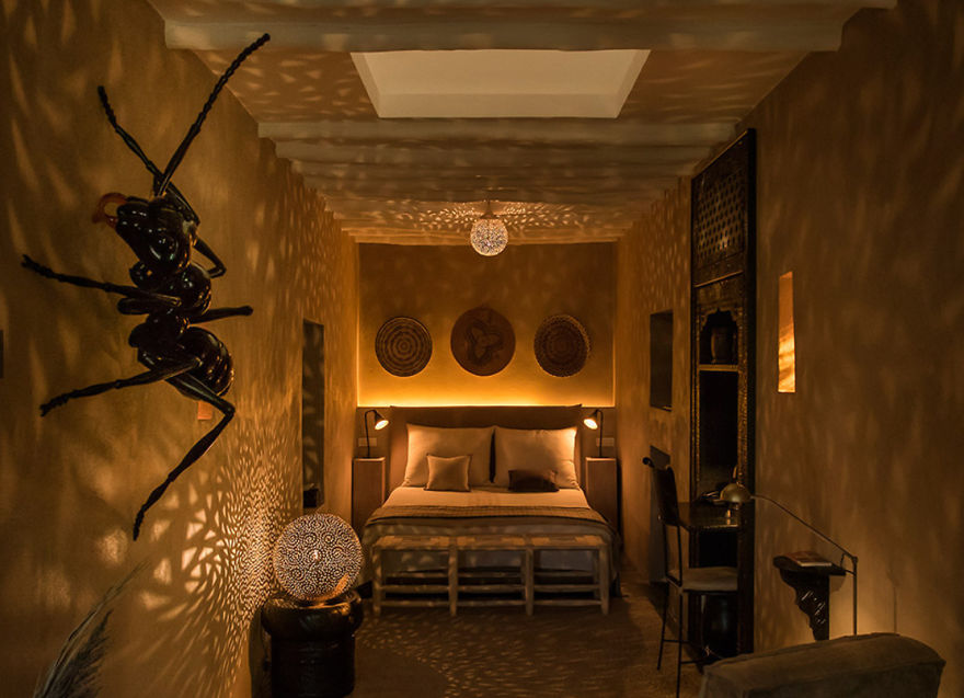 Giant Animals Inside A Villa, Upside Down House In A Yard And A House That Makes You Feel Like A 4 Year Old, In Marrakech.