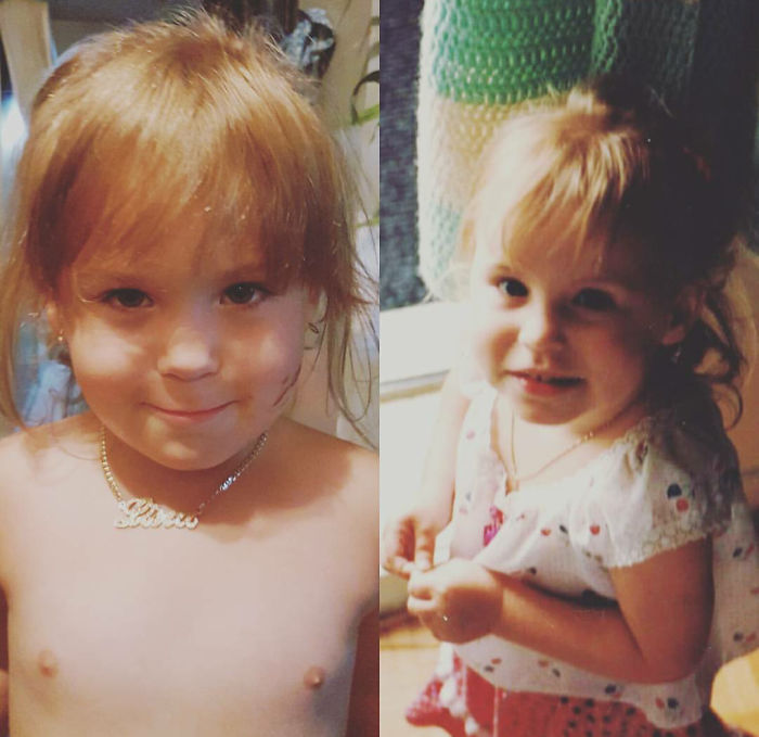 Daughter Left, Mother Right. ❤