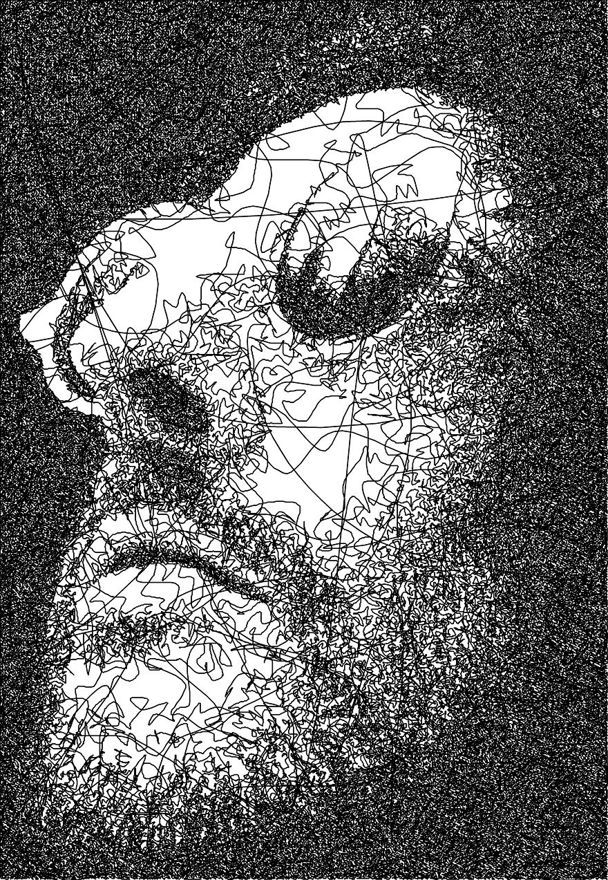 I Wrote An Algorithm That Doodles Drawings From A Single Line