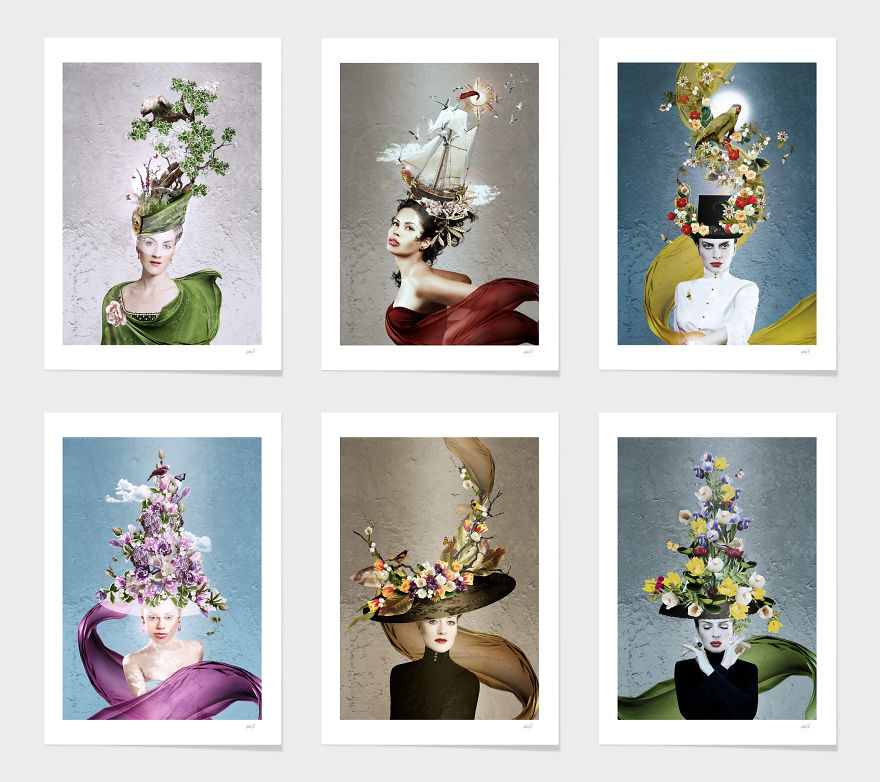 Spring Has Sprung And So Has These Fabulous Fantasy Hat Designs, Created And Chosen From 100's Of Flower Images Taken This Spring Spring Has Sprung And So Has These Fabulous Fantasy Hat Designs, Created And Chosen From 100's Of Flower Images Taken This Spring