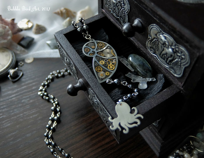 Steampunk Jewelry By Young Ukrainian Designer