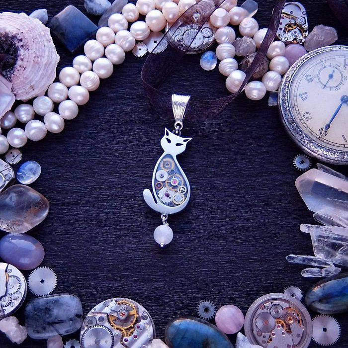 Steampunk Jewelry By Young Ukrainian Designer