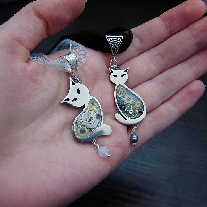 Steampunk Jewelry By Young Ukrainian Designer