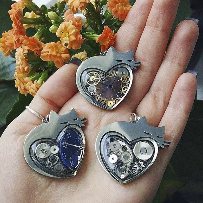 Steampunk Jewelry By Young Ukrainian Designer