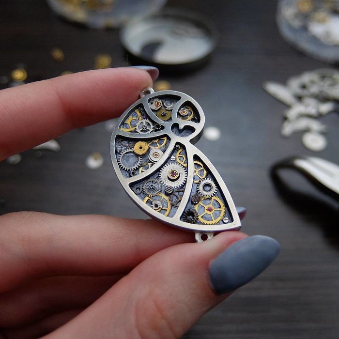 Steampunk Jewelry By Young Ukrainian Designer