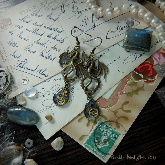 Steampunk Jewelry By Young Ukrainian Designer