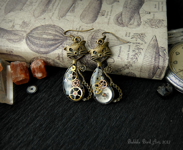 Steampunk Jewelry By Young Ukrainian Designer