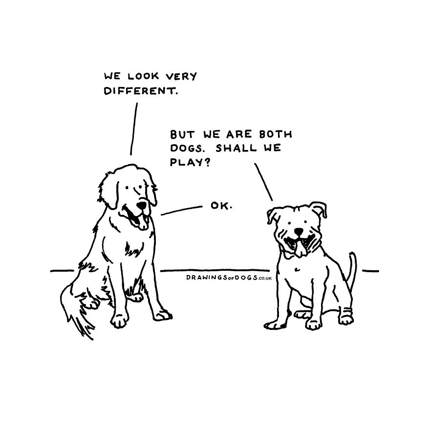 I Started Doing Amusing Drawings Of Dogs When Anxiety Forced Me To Drop Out Of A Philosophy Phd.