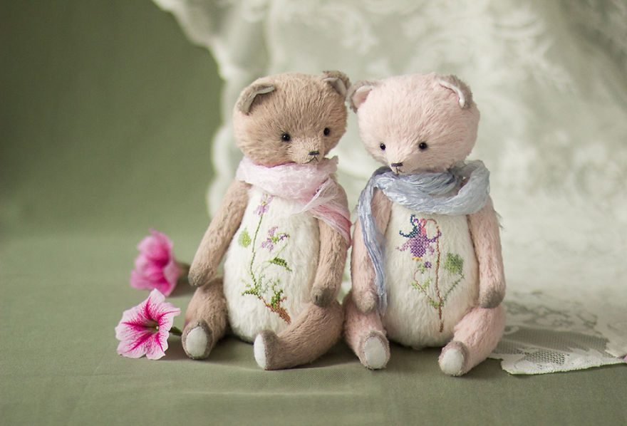 Teddymania: Cute Handmade Toys By Olga Belozerova