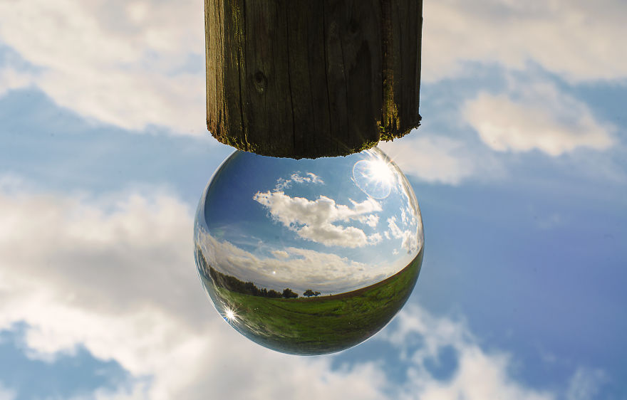 The Internet Is Full Of Glass Sphere Photos So I Decided That I'll Give It A Try Too