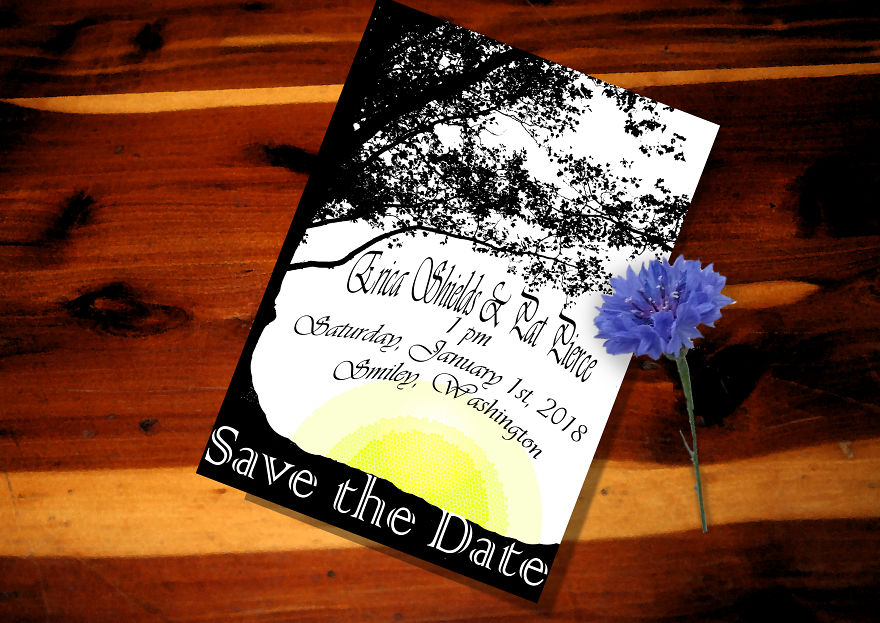 I Make Event Invitations Celebrating Nature