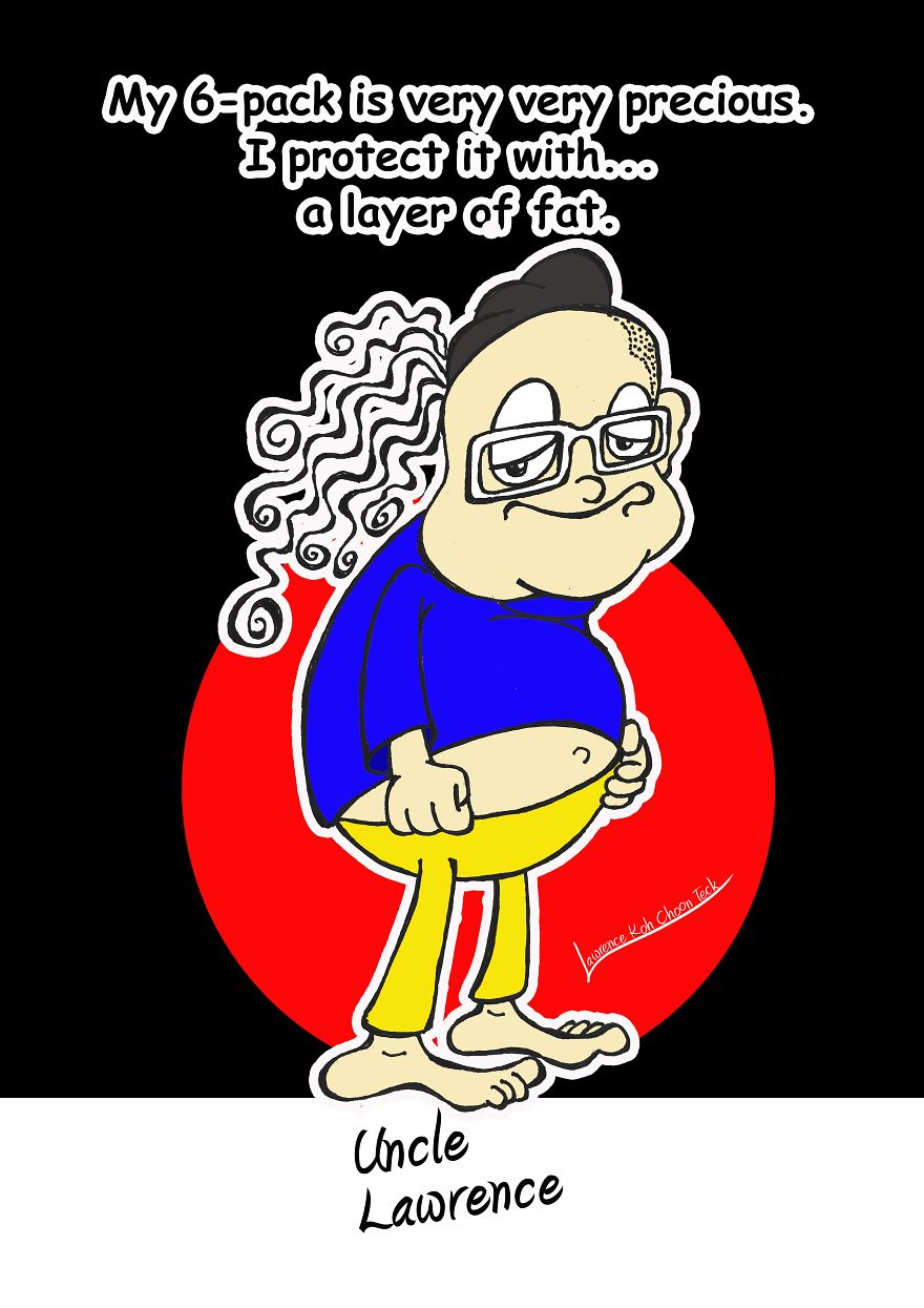 Completed A Family Comic Book "Uncle Lawrence" After 2 Years. Posted Most Of The Comics For Your Viewing Pleasure.