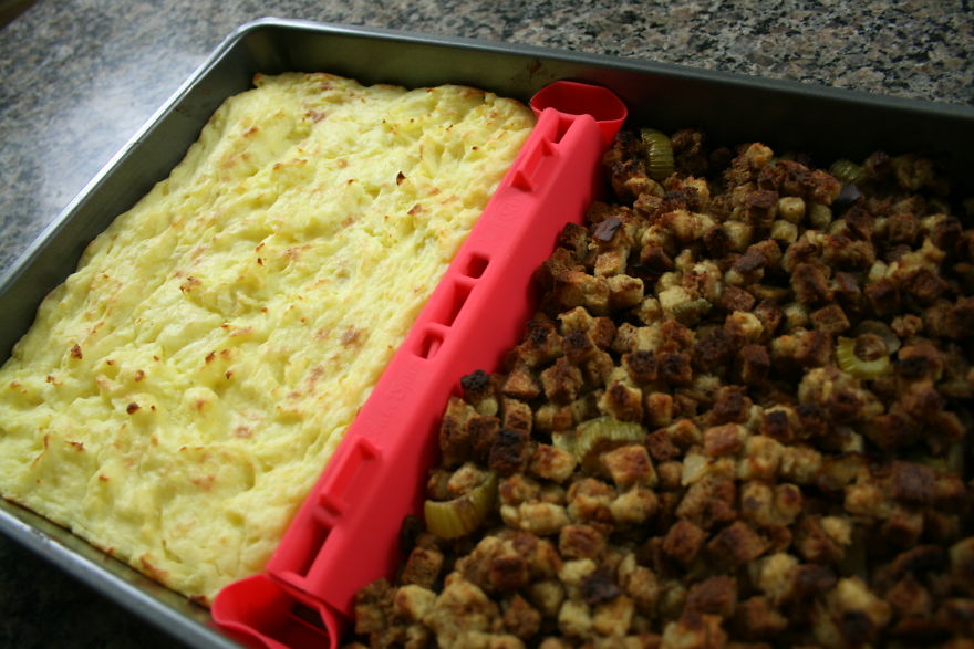 Where Has This Universal Baking Sheet Divider Been My Entire Life...?