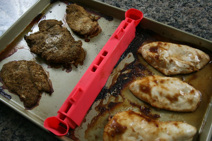 Where Has This Universal Baking Sheet Divider Been My Entire Life...? Where Has This Universal Baking Sheet Divider Been My Entire Life...?