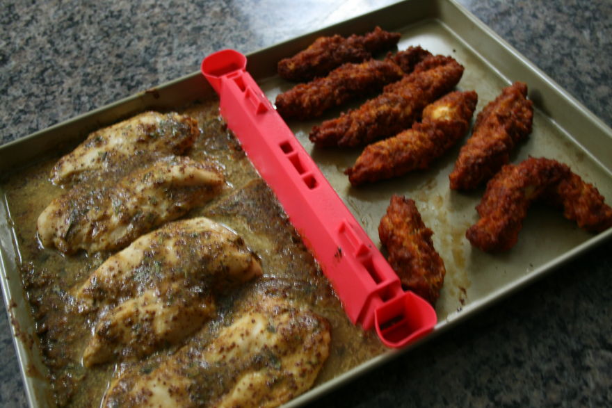 Where Has This Universal Baking Sheet Divider Been My Entire Life...?