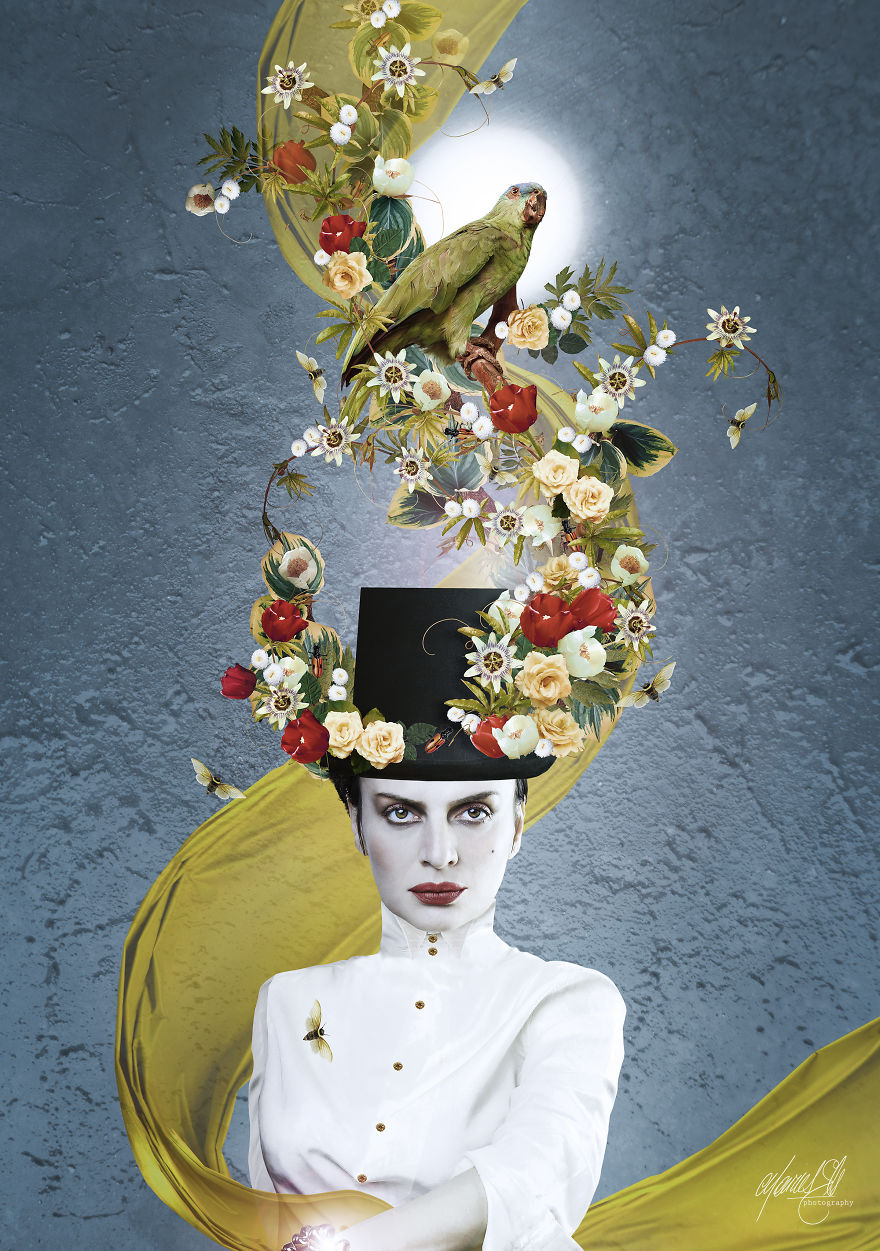 Spring Has Sprung And So Has These Fabulous Fantasy Hat Designs, Created And Chosen From 100's Of Flower Images Taken This Spring