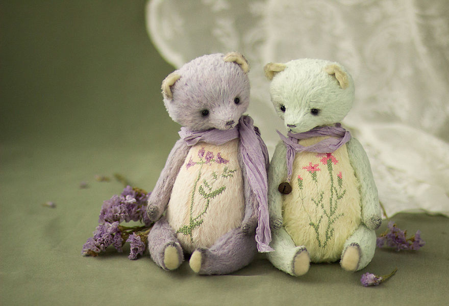 Teddymania: Cute Handmade Toys By Olga Belozerova